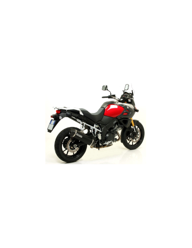 ARROW Escape aluminio negro fondo carbono Suzuki VStrom 1000 14-