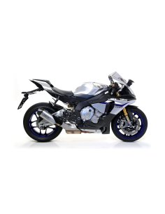 ARROW Escape aluminio fondo carbono INDY-RACE YAMAHA YZF R1 15- 2