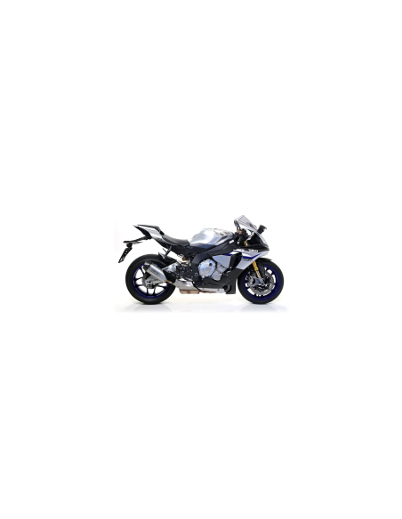 ARROW Escape aluminio fondo carbono INDY-RACE YAMAHA YZF R1 15-
