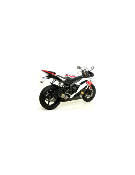 ARROW Escape titanio fondo carbono THUNDER YAMAHA YZF 600 R6 06-