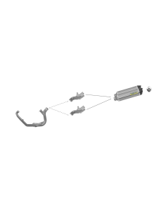 ARROW Colector acero KTM 950 SM 06-09, 990 SM y 990 SMR 08-13 2