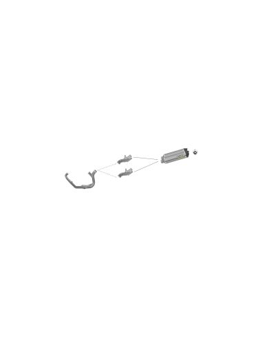 ARROW Colector acero KTM 950 SM 06-09, 990 SM y 990 SMR 08-13