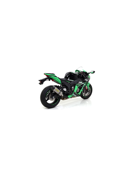ARROW Escape titanio fondo carbono Race Tech KAWASAKI ZX-10R 16-