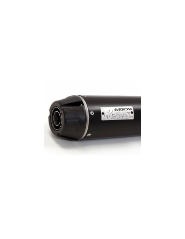 ARROW Kit escape acero negro y adaptador Yamaha XV 950R 14-