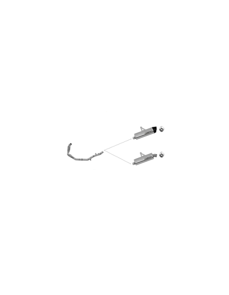 ARROW Colector acero inoxidable DEKAT HONDA CRF1000L AFRICA TWIN 16
