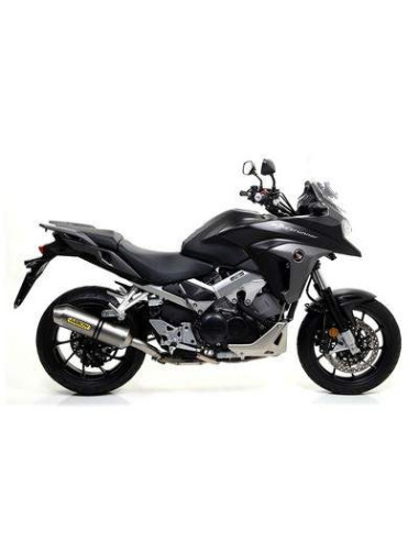 ARROW Escape titanio fondo carbono Honda CrossRunner 800 15-