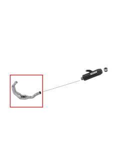 ARROW Colector acero Yamaha MT09/MT09 Tracer 13-/XSR 900 16- 2
