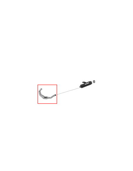 ARROW Colector acero Yamaha MT09/MT09 Tracer 13-/XSR 900 16-