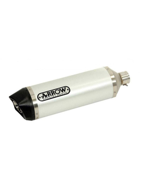 ARROW Juego escapes aluminio fondo acero KAWASAKI Z1000 10-