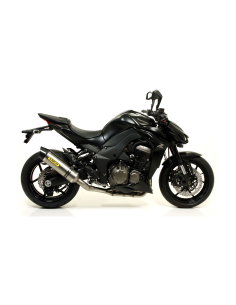 ARROW Juego escapes aluminio fondo acero KAWASAKI Z1000 10- 2