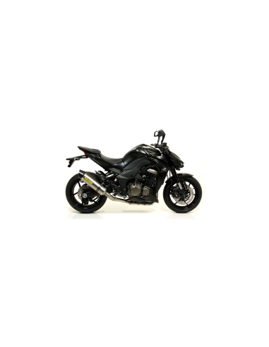 ARROW Juego escapes aluminio fondo acero KAWASAKI Z1000 10-
