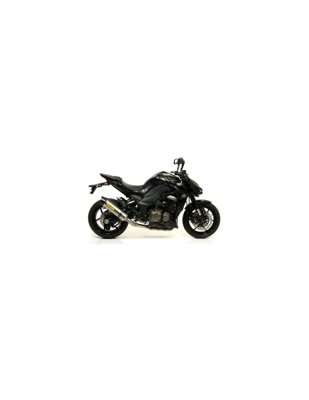 ARROW Juego escapes aluminio fondo acero KAWASAKI Z1000 10-