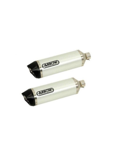 ARROW Juego escapes aluminio KTM 950 SM 06-09, 990 SM y 990 SMR 08-13