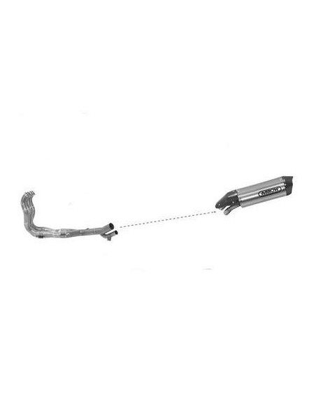 ARROW Colector de acero inoxidable BMW S1000XR 15-