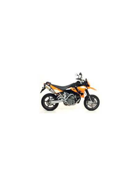 ARROW Juego escapes titanio KTM 950 SM 06-09, 990 SM y 990 SMR 08-13