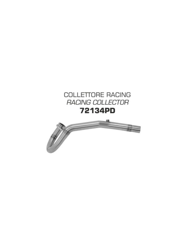 ARROW Colector de acero inoxidable Racing Off Road para Honda CRF 250 L/Rally 17-