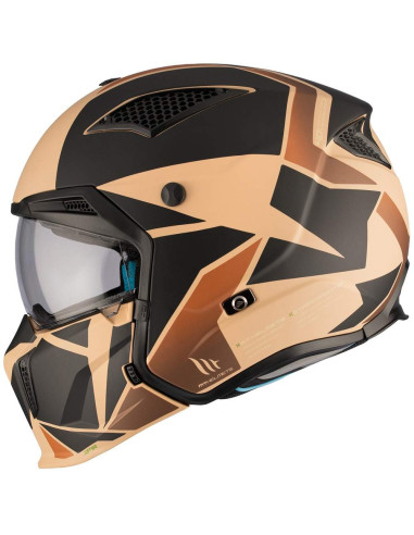 CASCO MT HELMETS MODELO STREETFIGHTER SV S P1R B9 MATT