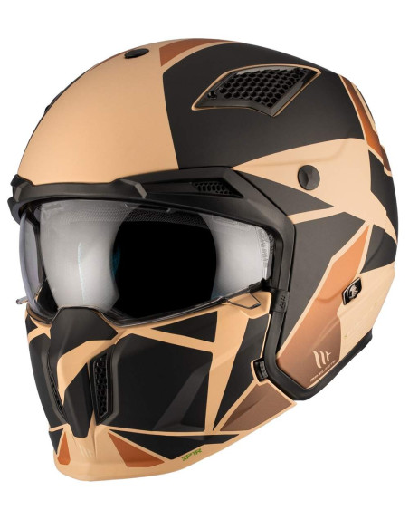 CASCO MT HELMETS MODELO STREETFIGHTER SV S P1R B9 MATT