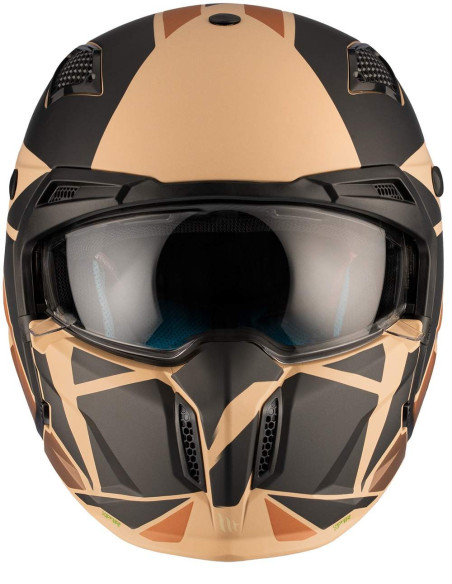 CASCO MT HELMETS MODELO STREETFIGHTER SV S P1R B9 MATT