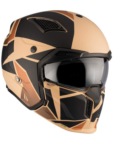 CASCO MT HELMETS MODELO STREETFIGHTER SV S P1R B9 MATT