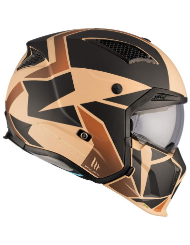 CASCO MT HELMETS MODELO STREETFIGHTER SV S P1R B9 MATT