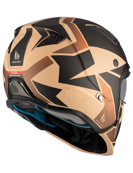 CASCO MT HELMETS MODELO STREETFIGHTER SV S P1R B9 MATT