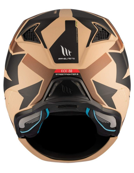 CASCO MT HELMETS MODELO STREETFIGHTER SV S P1R B9 MATT