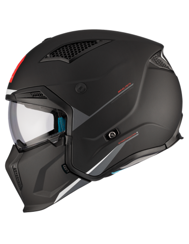 CASCO MT HELMETS MODELO STREETFIGHTER SV S SOLID A1 MATT BLACK