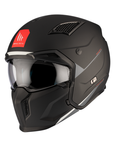 CASCO MT HELMETS MODELO STREETFIGHTER SV S SOLID A1 MATT BLACK