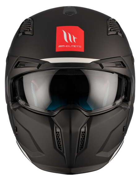 CASCO MT HELMETS MODELO STREETFIGHTER SV S SOLID A1 MATT BLACK
