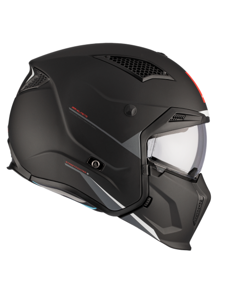 CASCO MT HELMETS MODELO STREETFIGHTER SV S SOLID A1 MATT BLACK