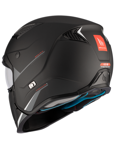 CASCO MT HELMETS MODELO STREETFIGHTER SV S SOLID A1 MATT BLACK