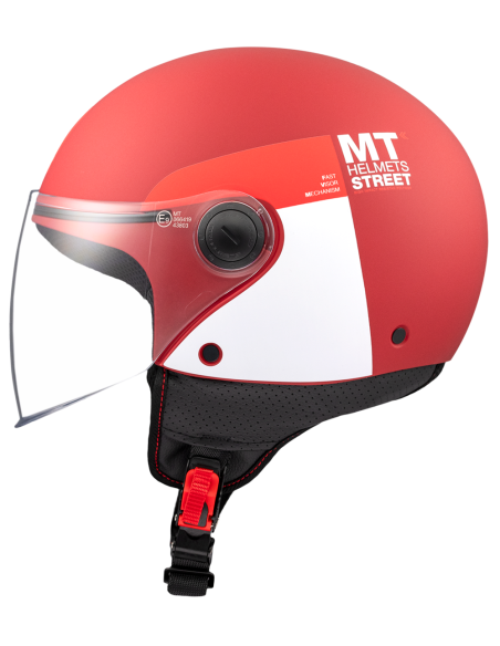 CASCO MT HELMETS MODELO STREET S INBOARD C5 MATT