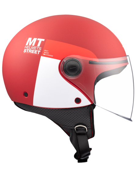 CASCO MT HELMETS MODELO STREET S INBOARD C5 MATT