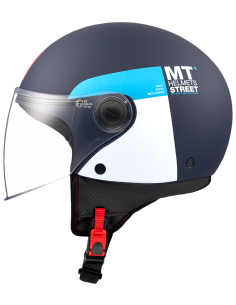 CASCO MT HELMETS MODELO STREET S INBOARD C7 MATT