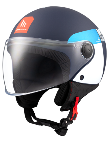 CASCO MT HELMETS MODELO STREET S INBOARD C7 MATT