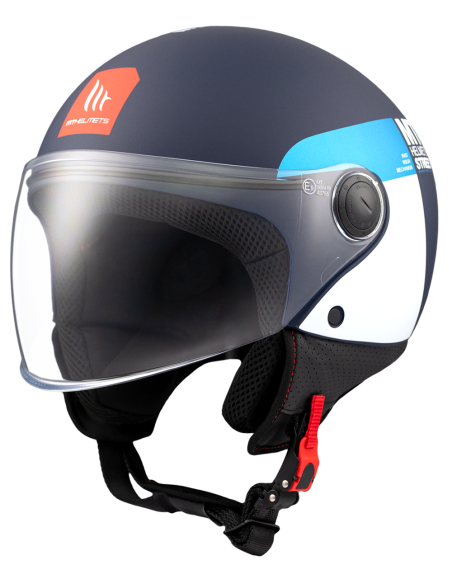 CASCO MT HELMETS MODELO STREET S INBOARD C7 MATT
