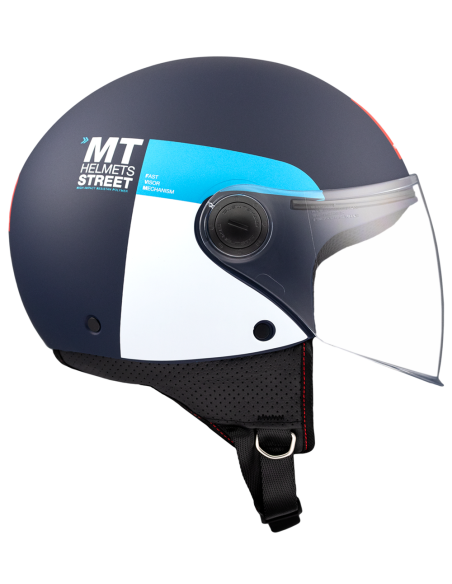 CASCO MT HELMETS MODELO STREET S INBOARD C7 MATT
