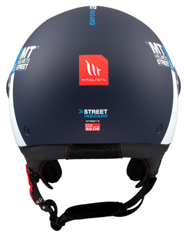 CASCO MT HELMETS MODELO STREET S INBOARD C7 MATT