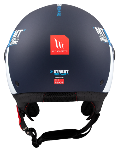 CASCO MT HELMETS MODELO STREET S INBOARD C7 MATT