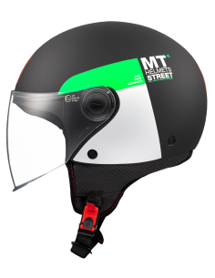 CASCO MT HELMETS MODELO STREET S INBOARD D6 MATT