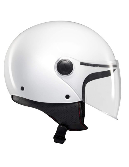 CASCO MT HELMETS MODELO STREET S SOLID A0 GLOSS WHITE