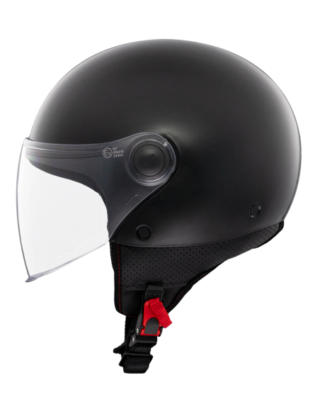 CASCO MT HELMETS MODELO STREET S SOLID A1 GLOSS BLACK