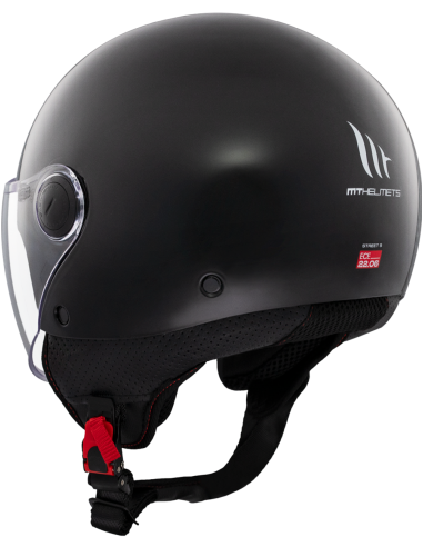 CASCO MT HELMETS MODELO STREET S SOLID A1 GLOSS BLACK