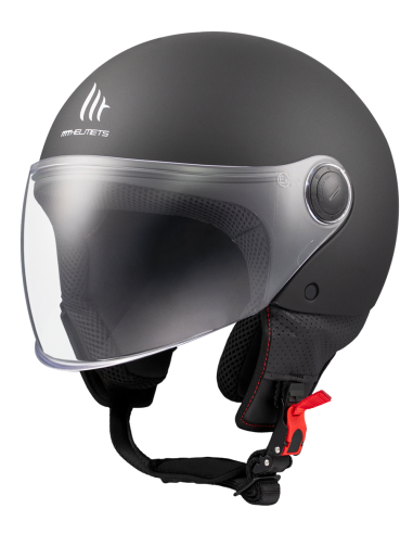 CASCO MT HELMETS MODELO STREET S SOLID A1 MATT BLACK