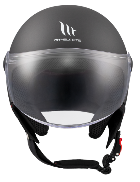 CASCO MT HELMETS MODELO STREET S SOLID A1 MATT BLACK