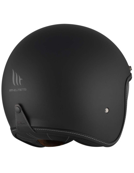 CASCO MT HELMETS MODELO LE MANS 2 SV S SOLID A1 NEGRO MATE