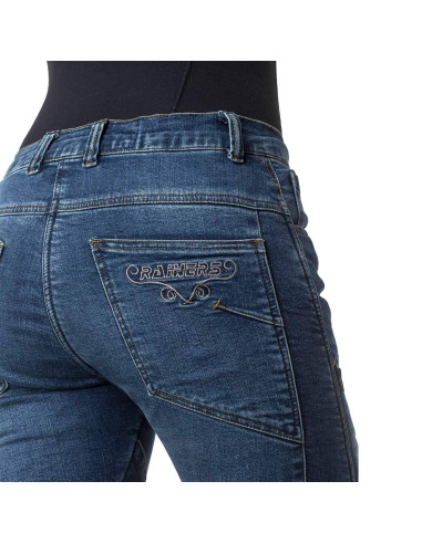 PANTALÓN VAQUERO MUJER MODELO RAINERS VALENTINA-CLEAR