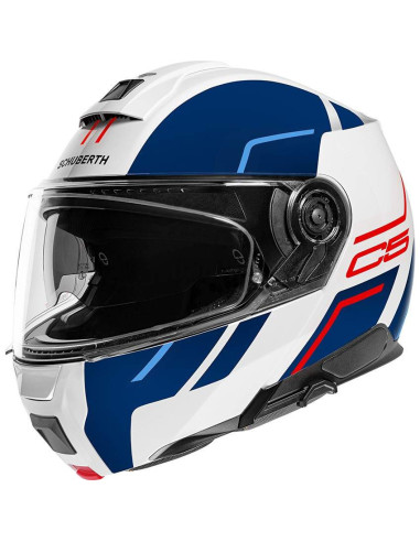 CASCO MARCA SCHUBERTH C5 MASTER DE COLOR AZUL BRILLO