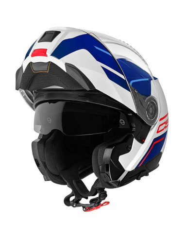 CASCO MARCA SCHUBERTH C5 MASTER DE COLOR AZUL BRILLO